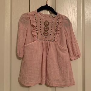 Jessica Simpson pink boho dress 12M